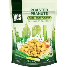 Y.E.S. - Roasted Peanuts with Ranch Sauce Flavor 150g