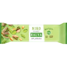 Niko - Peanut Halva Bar with Pistachios 60g