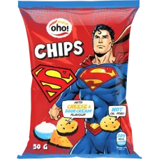 OHO - Smart Snacks with Cheese and Sourcream Flavour 50g