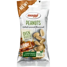 Mogyi - Dry Roasted Salted Caramel Flavoured Peanuts 50g