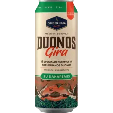 Gubernija - Bread Kvass Dark Rye with Hemp Can 500ml