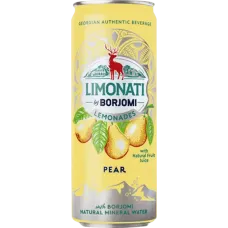 Borjomi - Lemonade Pear Can 330ml
