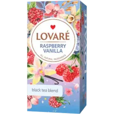 Lovare - Raspberry Vanilla Blend Based on Black Tea 24x2g