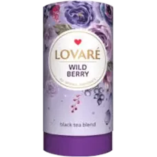 Lovare - Wild Berry Blend Based on Black Tea with Berries 80g