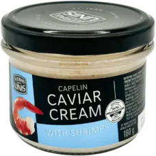 Sudrablinis - Capelin Caviar Cream with Shrimps 160g