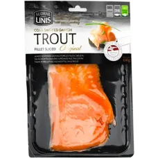 Sudrablinis - Cold Smoked Trout Sliced 150g
