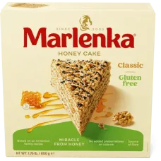 Marlenka - Gluten Free Honey Cake with Walnuts 800g