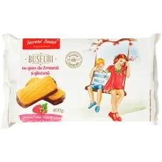 Secretul Bunicii - Cookies with Raspberry Jam and Glaze 150g