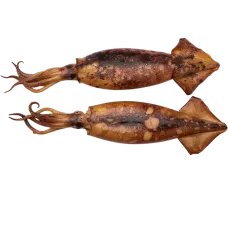 Rusnes Zuvis - Hot Smoked Squid Tubes kg