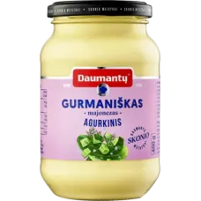 Daumantu - Gourmet Mayonnaise with Pickles 400g