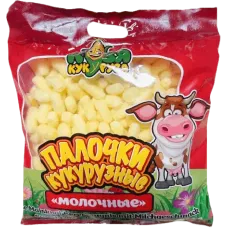 Kuzya Kukuruzya - Sweet Corn Sticks with Milk Flavour Milk 140g