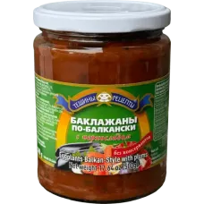 Teshchiny Recepty - Eggplants Balkan Style with Plums 540ml