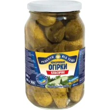 Teshchiny Recepty - Ukrainian Pickled Cucumbers with Dill Clasitsni 900ml
