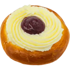 Cake World Bakery - Pastry with Cherry and Custard Soft Cheese ~160g