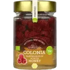 Colonia - Organic Raspberries in Acacia Raw Honey 420g