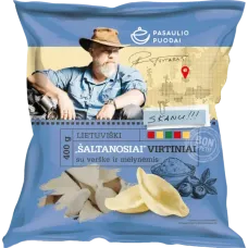 Pasaulio Puodai - Saltanosiai Dumplings with Curd and Blueberry 400g