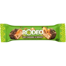 Rodeo - Chocolate Bar Soft Caramel and Nougat 40g