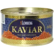 Lemberg - Pink Salmon Red Caviar Alaska Gold 140g Can