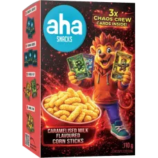 Aha - Caramelized Milk Flavored Corn Sticks 110g