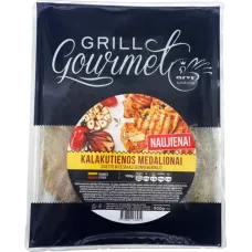 Arvi - Frozen Turkey Shashlik/Medalions in Butter and Garlic Marinate 900g