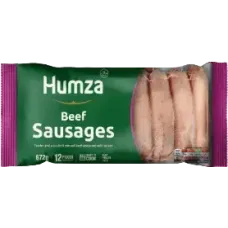 Humza - Frozen Beef Sausages 672g