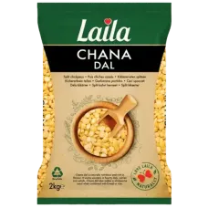 Laila - Chana Dal Split Chickpeas Pillow Pack 2kg