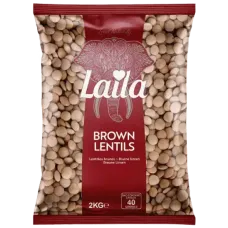 Laila - Brown Lentils Pillow Pack 2kg