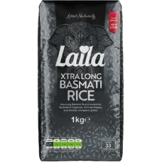 Laila - Xtra Long Grain Basmati Rice 1kg