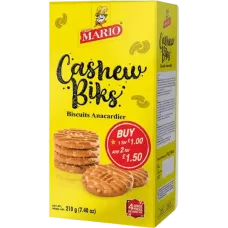 Mario - Cashew Biks Biscuits 210g
