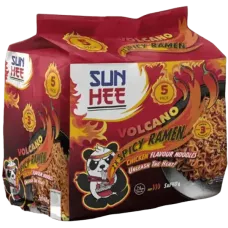 Sun Hee - Volcano Ramen Noodles Family Pack 5x140g