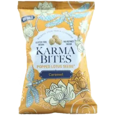 Karma Bites - Popped Water Lily Seeds Caramel 25g