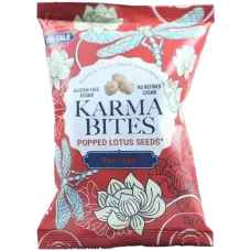 Karma Bites - Popped Water Lily Seeds Peri Peri 25g