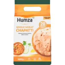 Humza - Wholewheat Chapati Family Pack 900g