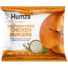 Humza - Southern Fried Chicken Burgers 500g