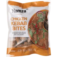 Humza - Chicken Kebab Bites 345g