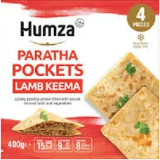 Humza - Paratha Lamb Keema Pockets 400g