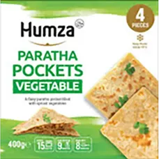 Humza - Paratha Vegetable Pockets 400g