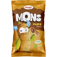 Mogyi - Flips Corn Snack with Peanuts 90g
