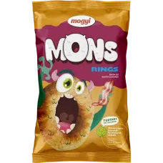 Mogyi - Corn Snack Rings with Bacon Flavour 70g