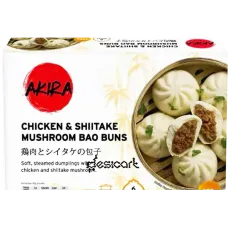 Akira - Frozen Chicken and Shiitake Mushroom Bao Buns 270g