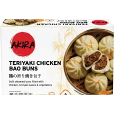 Akira - Frozen Teriyaki Chicken Bao Buns 270g