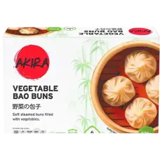 Akira - Frozen Vegetable Bao Buns 270g