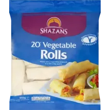 Shazans - Frozen Vegetable Roll 650g