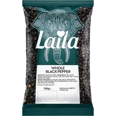 Laila - Black Pepper Whole 100g