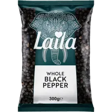 Laila - Black Pepper Whole 300g