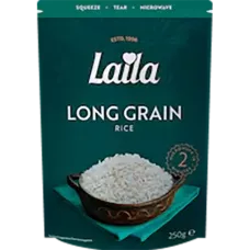 Laila - Long Grain Microwave Rice 250g
