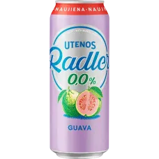 Utenos - Radler Guava 0,0% 0.5l Can