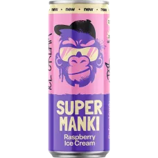 Super Manki - Raspberry Ice Cream Drink 330ml Can