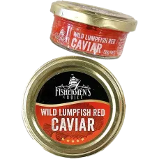 Sudrablinis - Wild Lumpfish Red Caviar 50g