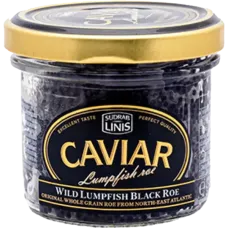 Sudrablinis - Wild Lumpfish Black Caviar 50g